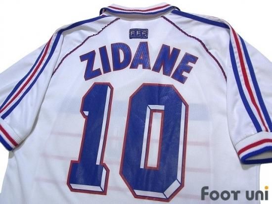 サッカー 98 フランスW杯 スウェット グレー ネイビー ジダン