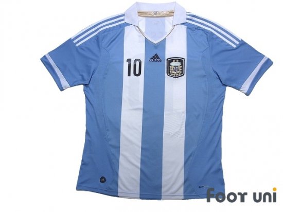 アルゼンチン代表 Argentina 12 H 10 メッシ Messi Usedサッカーユニフォーム専門店 Footuni フッットユニ