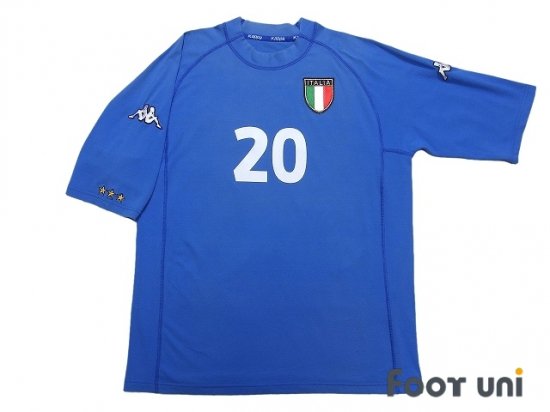 イタリア代表(Italy)2000 Ｈ #20 トッティ(Totti) - USEDサッカーユニフォーム専門店 Footuni フットユニ