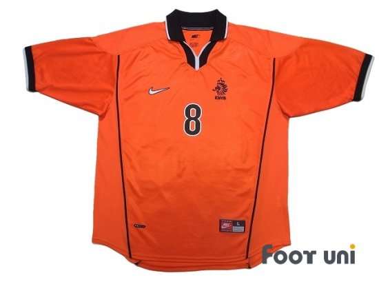 オランダ代表(Nederland)98 H ホーム #8 ベルカンプ(Bergkamp) - USED 