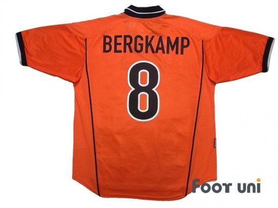 オランダ代表 Nederland 98 H ホーム 8 ベルカンプ Bergkamp Usedサッカーユニフォーム専門店 Footuni フッットユニ