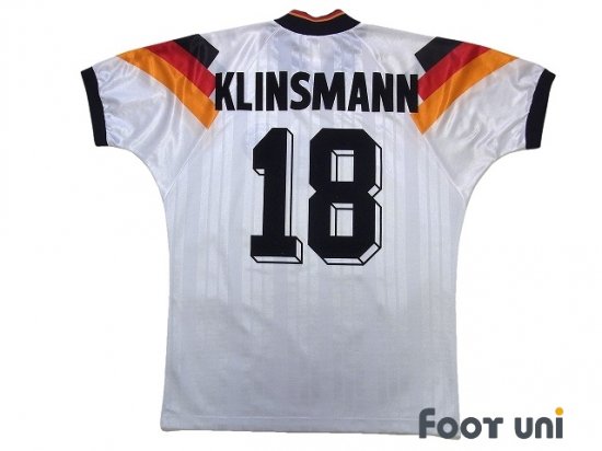 Euro 1992 ドイツ代表 ユニフォーム クリンスマン中古品 - ウェア