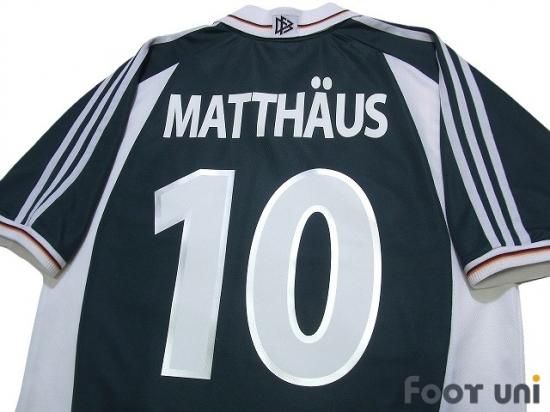 ドイツ代表 Germany 00 A アウェイ 10 マテウス Matthaus Usedサッカーユニフォーム専門店 Footuni フッットユニ