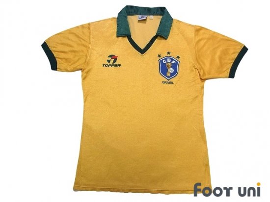 ブラジル代表 Brazil 1986 H ホーム メキシコワールドカップ Usedサッカーユニフォーム専門店 Footuni フッットユニ
