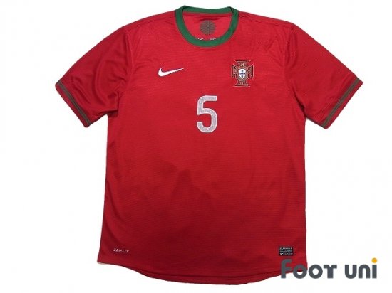 ポルトガル代表 Portugal 12 H ホーム 5 ファビオ コエントラン Fabio Coentrao Usedサッカーユニフォーム専門店 Footuni フッットユニ