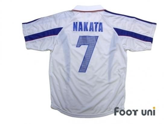 日本代表 Japan 99 00 A アウェイ 7 中田英寿 Nakata Usedサッカーユニフォーム専門店 Footuni フッットユニ 日本代表 Japan 99 00 A アウェイ 7 中田英寿 Nakata Usedサッカーユニフォーム専門店 Footuni フッットユニ