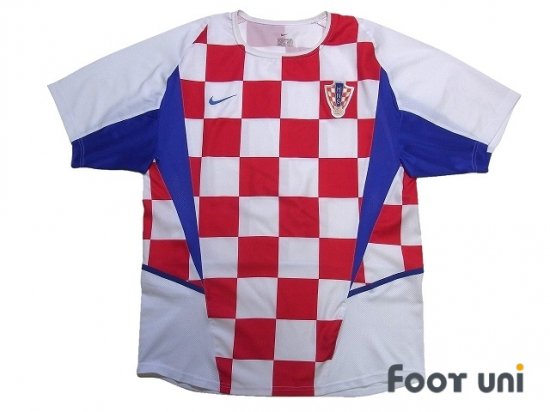 クロアチア代表 Croatia 02 H ホーム 日韓ワールドカップ Usedサッカーユニフォーム専門店 Footuni フッットユニ