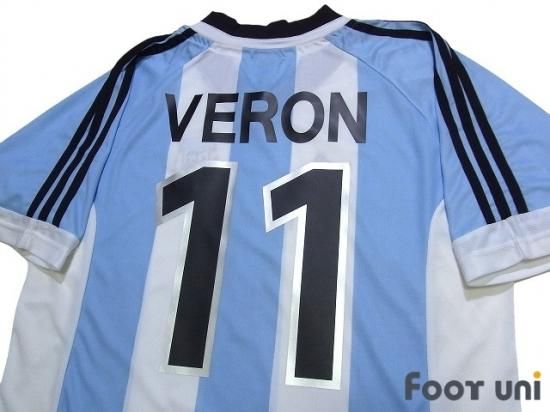 アルゼンチン代表 ユニフォーム ベロン 11番 - メルカリ