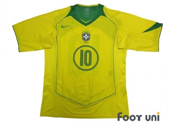 ブラジル代表ユニフォーム 2004 ロナウジーニョ サッカー 10 XL ナイキ