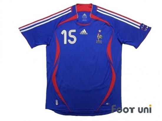 フランス代表 France 06 H ホーム 15 リリアン テュラム Lilian Thuram Usedサッカーユニフォーム専門店 Footuni フッットユニ フランス代表 France 06 H ホーム 15 リリアン テュラム Lilian Thuram Usedサッカーユニフォーム専門店 Footuni フッットユニ