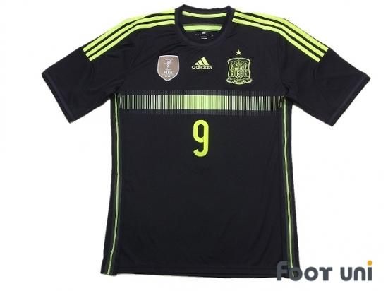 スペイン代表 Spain 14 A アウェイ 9 トーレス Torres Usedサッカーユニフォーム専門店 Footuni フッットユニ