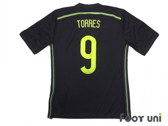 スペイン代表(Spain)14 A アウェイ #9 トーレス(Torres) - USED