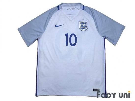 イングランド代表 England 16 H ホーム 10 ルーニー Rooney Usedサッカーユニフォーム専門店 Footuni フッットユニ