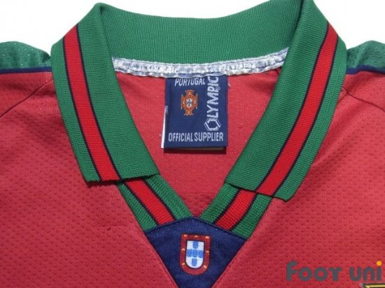 ポルトガル代表(Portugal)1996 H ホーム ユーロモデル 半袖 - USED 