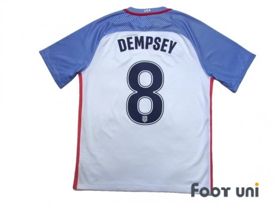 アメリカ代表 United States Of America 16 H ホーム 8 クリント デンプシー Clint Dempsey Usedサッカーユニフォーム専門店 Footuni フッットユニ