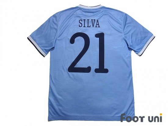 マンチェスターシティ(Manchester City)13-14 H ホーム #21 ダビド・シルバ(David Silva) - USEDサッカー ユニフォーム専門店 Footuni フッットユニ