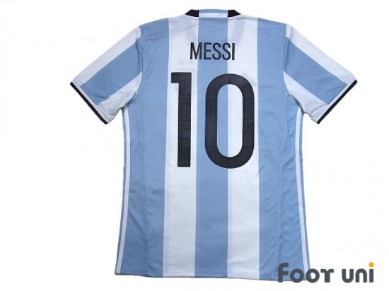 アルゼンチン代表(Argentina)16 H ホーム #10 メッシ(Messi) - USED 