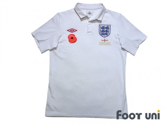 イングランド代表(England)2010 H ホーム 記念モデル - USEDサッカー