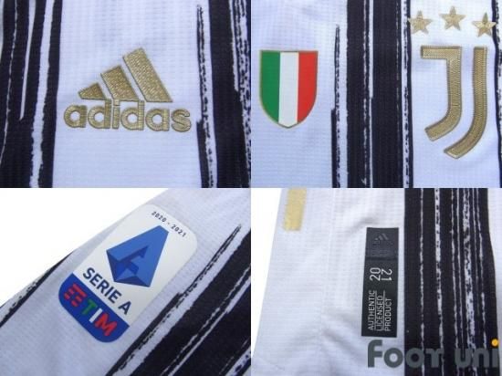 ユベントス 21/22 #7 ロナウド オーセンティック ユニフォーム ユベントス(Juventus)20-21 H ホーム #7 ロナウド(Ronaldo)上下