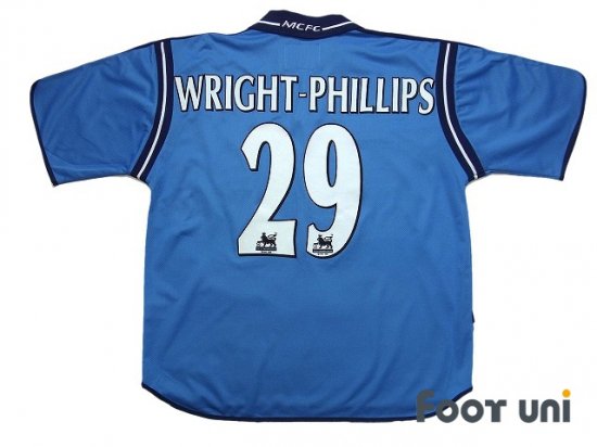 マンチェスターシティ(Manchester City)01-02 Ｈ ホーム #29 ライト・フィリップス(Wright-Phillips) -  USEDサッカーユニフォーム専門店 Footuni フッットユニ