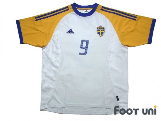 スウェーデン代表(Sweden)02 A アウェイ #9 リュングベリ(Ljungberg