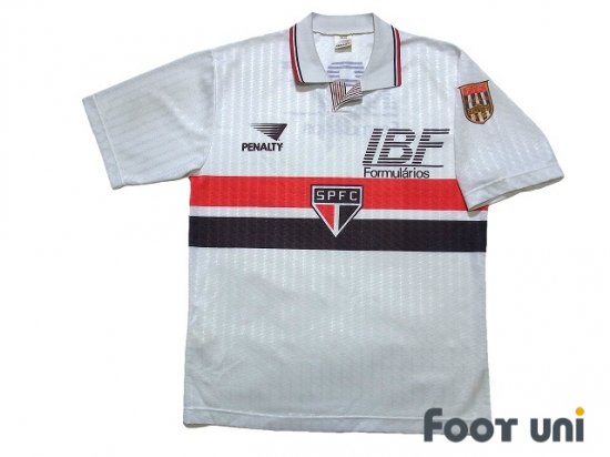 サンパウロFC(Sao Paulo FC)1992 H ホーム 半袖 - USEDサッカーユニフォーム専門店 Footuni フッットユニ