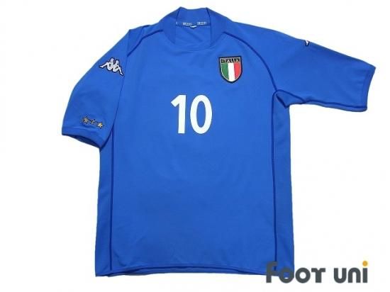 イタリア代表 Italy 02 H 10 トッティ Totti Usedサッカーユニフォーム専門店 Footuni フッットユニ イタリア代表 Italy 02 H 10 トッティ Totti Usedサッカーユニフォーム専門店 Footuni フッットユニ