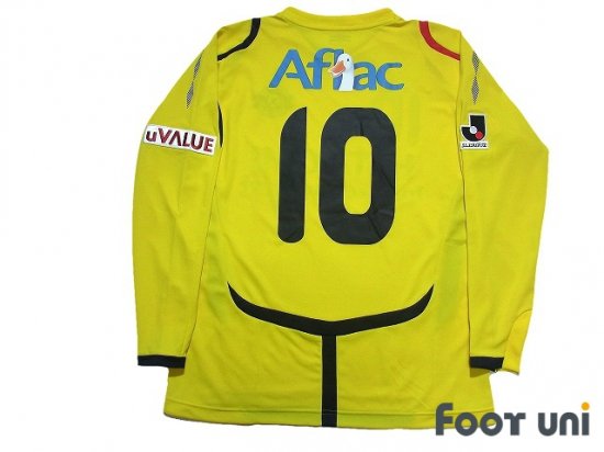 柏レイソル(Kashiwa Reysol)2009 H ホーム #10 長袖 - USEDサッカー