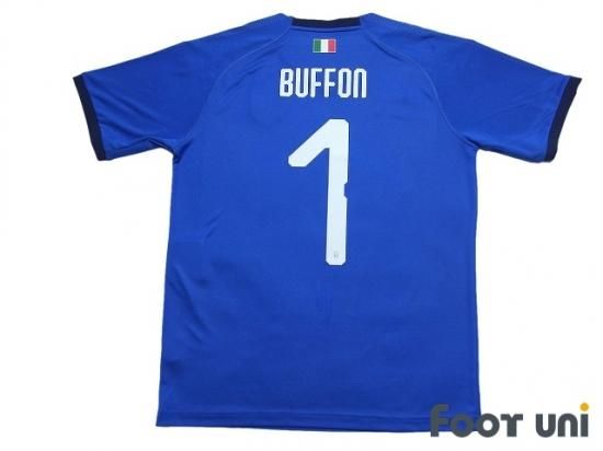 イタリア代表(Italy)18 GK ゴールキーパー #1 ブッフォン(Buffon) - USEDサッカーユニフォーム専門店 Footuni  フッットユニ