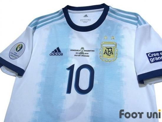 アルゼンチン代表(Argentina)19 H ホーム #10 メッシ(Messi