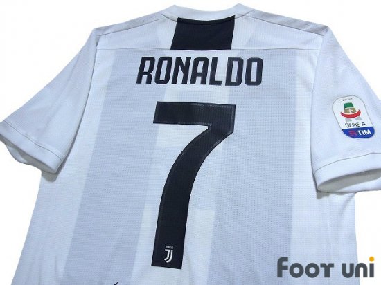 ユベントス(Juventus)18-19 H ホーム #7 ロナウド(Ronaldo) - USED