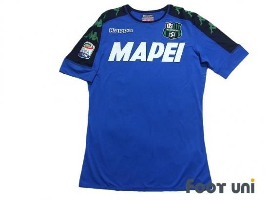 サッスオーロ Sassuolo 16 17 3rd サード 25 ベラルディ Berardi Usedサッカーユニフォーム専門店 Footuni フッットユニ