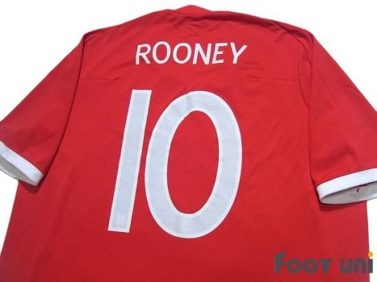 イングランド代表(England)10 A アウェイ #10 ルーニー(Rooney
