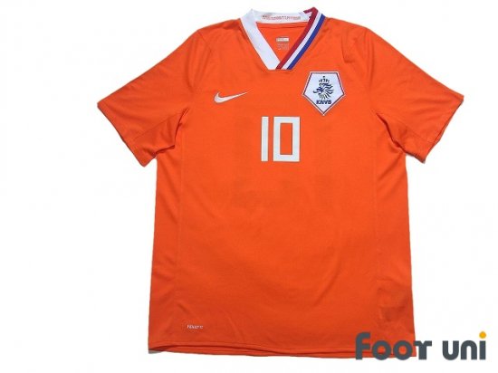 オランダ代表 Netherlands 08 H ホーム 10 スナイデル Sneijder Usedサッカーユニフォーム専門店 Footuni フットユニ