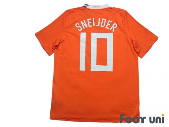 オランダ代表(Netherlands)08 H ホーム #10 スナイデル(Sneijder