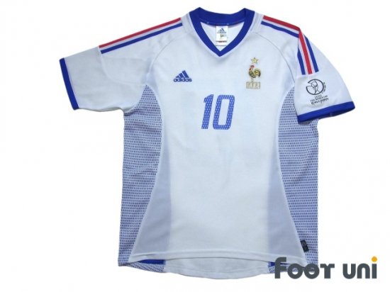 フランス代表(France)2002 A #10 ジダン(Zidane) - USEDサッカー 