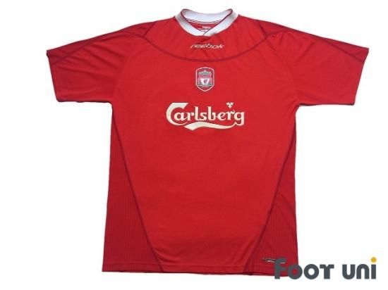 リバプール(Liverpool FC)2002-2004 H ホーム 半袖 - USED
