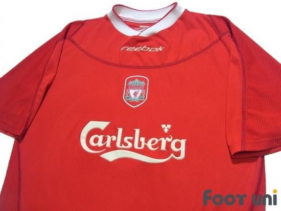 リバプール(Liverpool FC)2002-2004 H ホーム 半袖 - USED