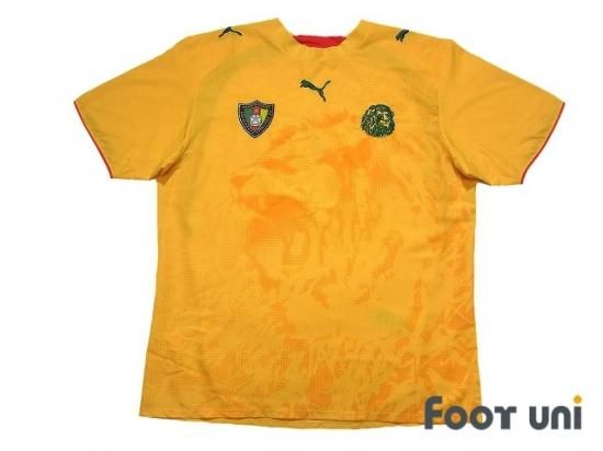 カメルーン代表 2006 Puma ホーム半袖 ユニフォーム #9 Eto'o