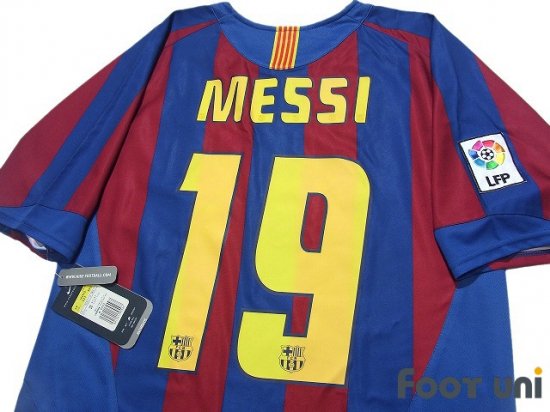 バルセロナ(FC Barcelona)05-06 H ホーム #19 メッシ(Messi) - USED