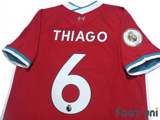 リバプール(Liverpool)20-21 H ホーム #6 チアゴ・アルカンタラ(Thiago