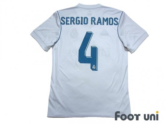 レアルマドリード(Real Madrid)17-18 H ホーム #4 セルヒオ・ラモス