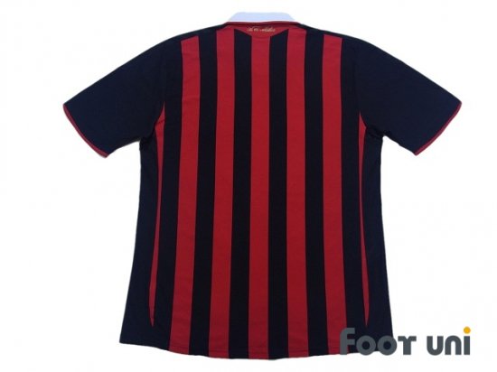 ACミラン(AC Milan)2009-2010 H ホーム 半袖 - USEDサッカー 