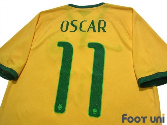 ブラジル代表(Brazil)14 H ホーム #11 オスカル(Oscar) - USEDサッカー