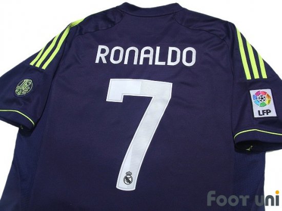 レアルマドリード(Real Madrid)12-13 A アウェイ #7 ロナウド(Ronaldo