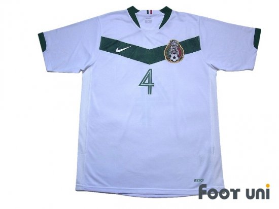 メキシコ代表(Mexico)06 A アウェイ #4 ラファエル マルケス(R. Marquez) - USEDサッカーユニフォーム専門店  Footuni フットユニ