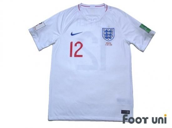 イングランド代表 England 18 H ホーム 12 トリッピアー Trippier Usedサッカーユニフォーム専門店 Footuni フッットユニ