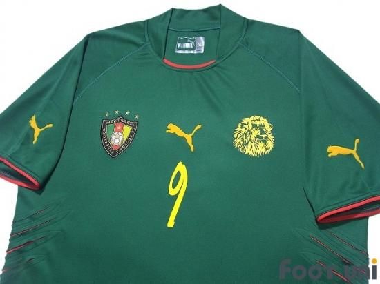 2014-15 Cameroon Home Shirt Eto'o #9 - 8/10 - (L)