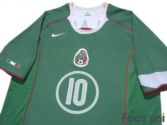 メキシコ代表 Mexico 04ｈ ホーム 10 クアウテモク ブランコ Cuauhtemoc Blanco Usedサッカーユニフォーム専門店 Footuni フッットユニ