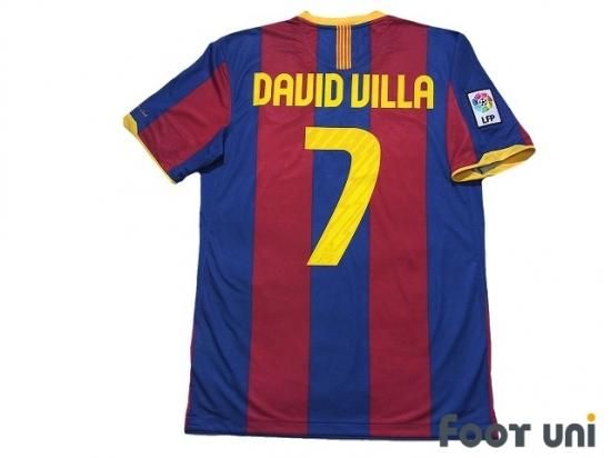 バルセロナ(FC Barcelona)10-11 H ホーム #7 ダビド・ビジャ
